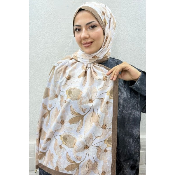 Desenli Bambu Şal 038BJ
